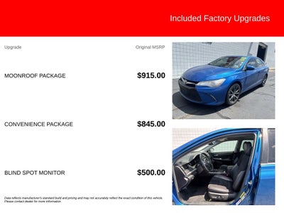 2017 Toyota Camry XSE