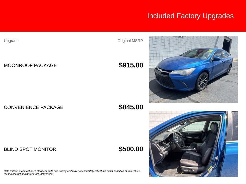 2017 Toyota Camry XSE