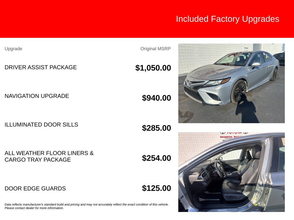2018 Toyota Camry XSE V6