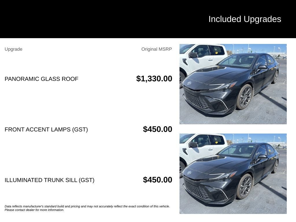 2025 Toyota Camry XSE