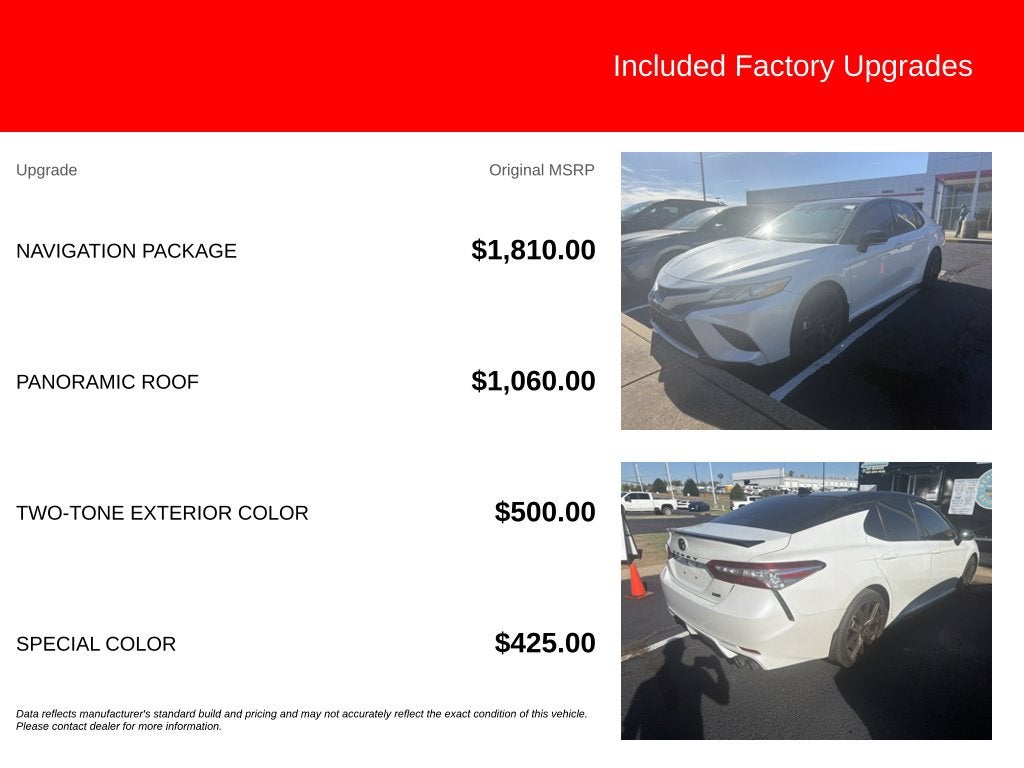2020 Toyota Camry XSE