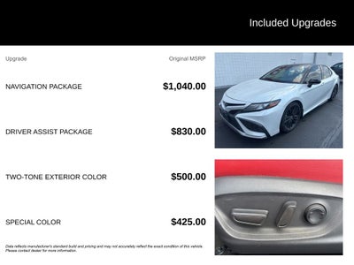 2022 Toyota Camry XSE V6