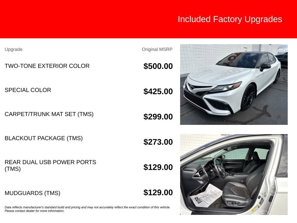 2023 Toyota Camry XSE V6