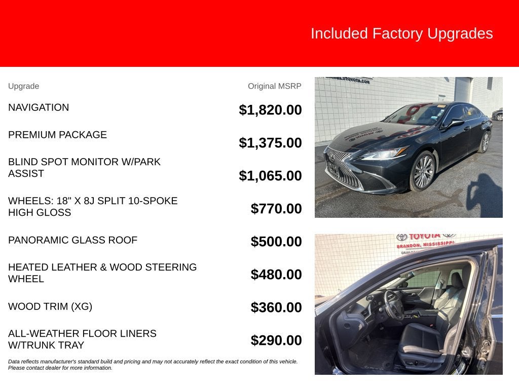 2021 Lexus ES 350