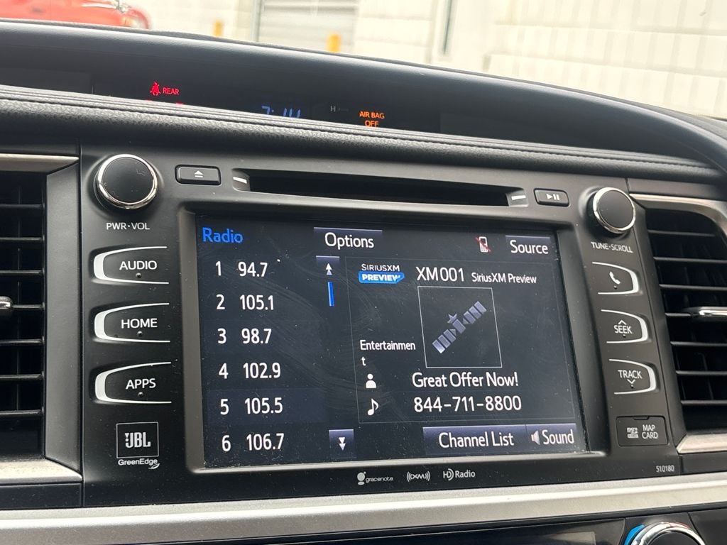 2018 Toyota Highlander Limited Platinum