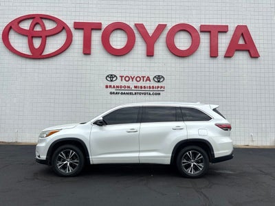 2016 Toyota Highlander XLE V6