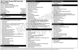 2017 Toyota Tacoma SR5 V6