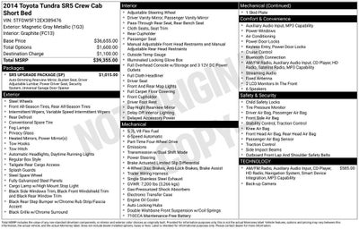 2014 Toyota Tundra SR5 CrewMax