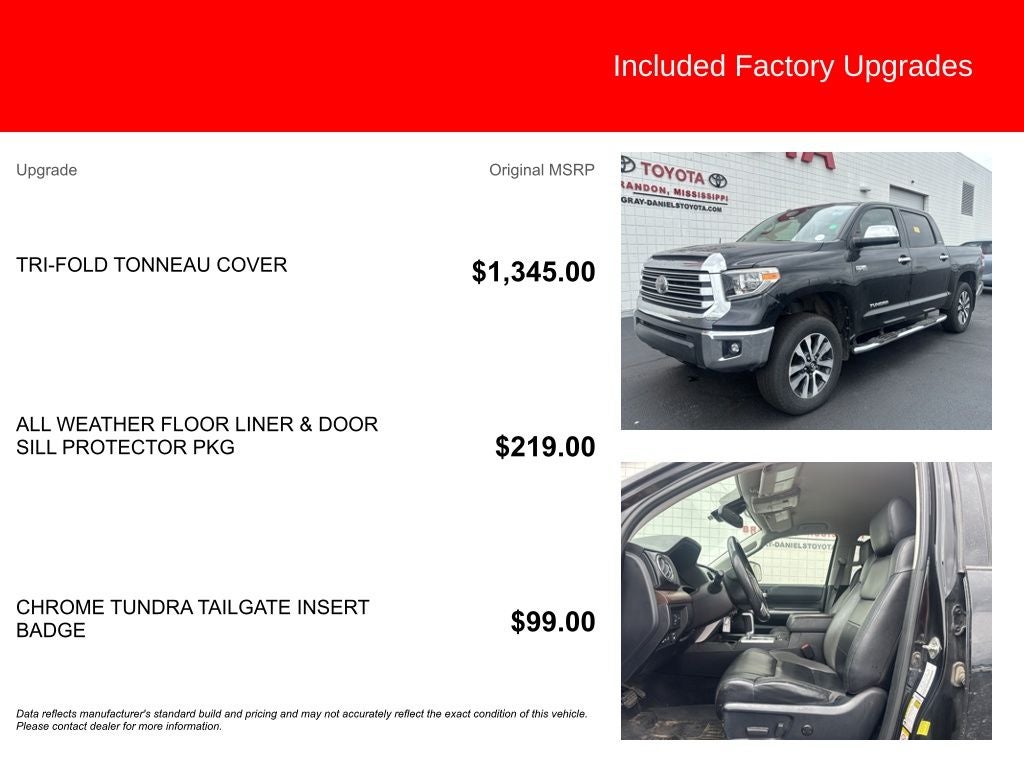 2018 Toyota Tundra Limited
