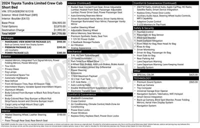 2024 Toyota Tundra Limited