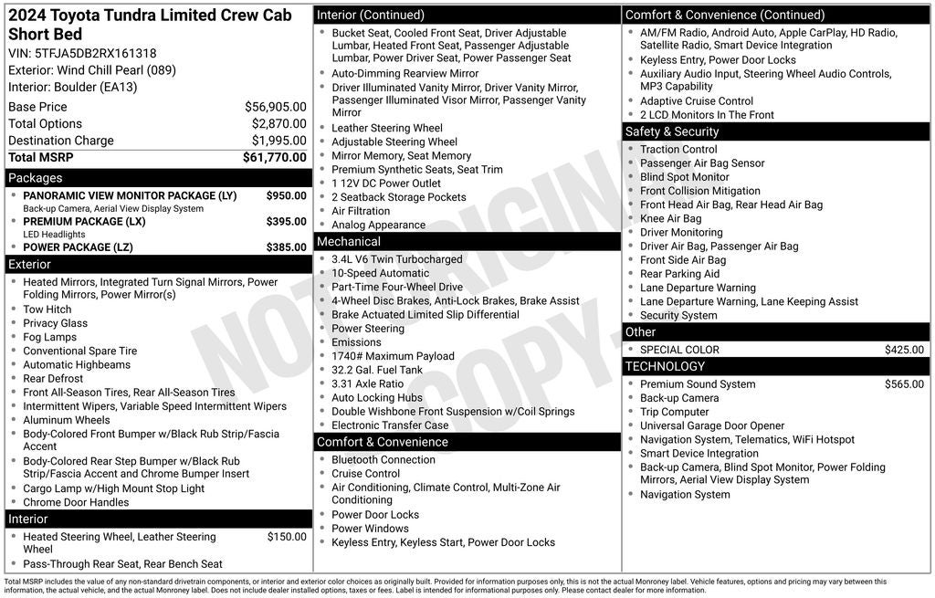 2024 Toyota Tundra Limited