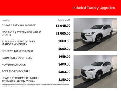 2017 Lexus NX 200t F Sport