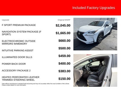 2017 Lexus NX 200t F Sport