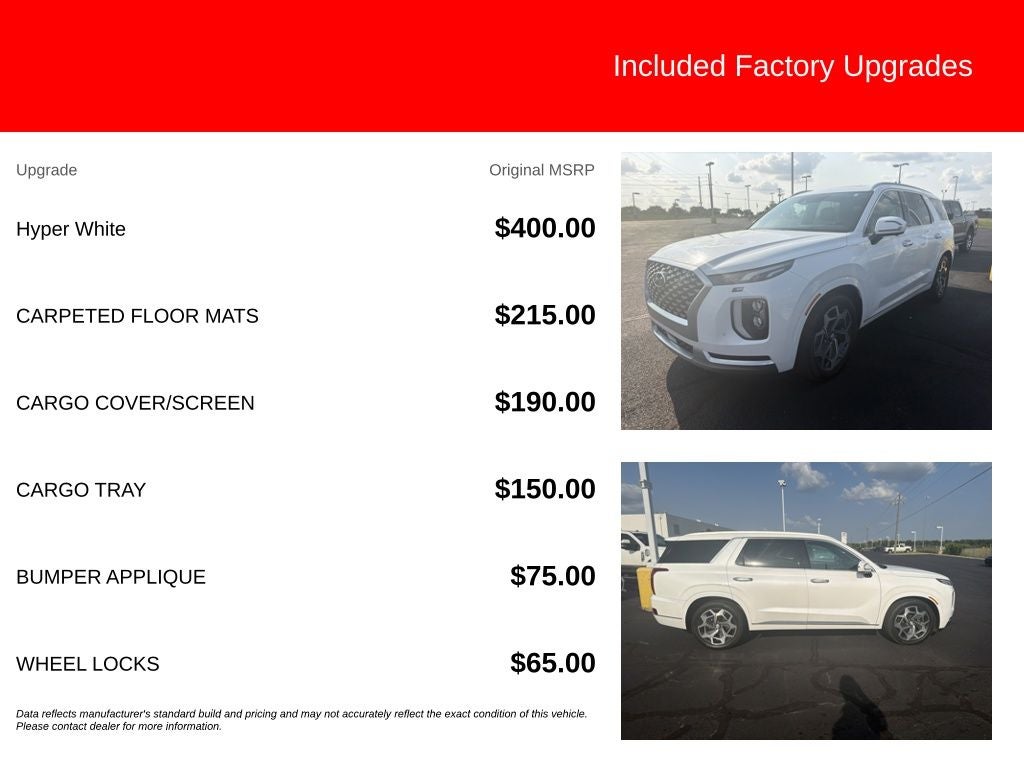 2021 Hyundai Palisade Calligraphy