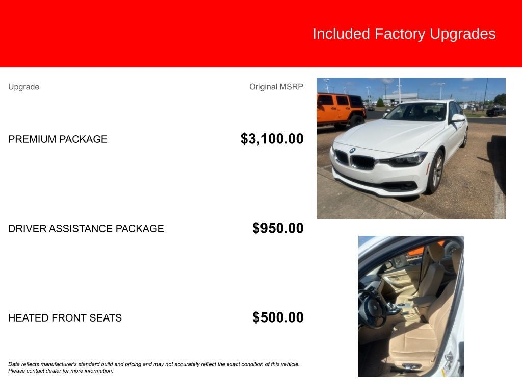 2016 BMW 3 Series 320i