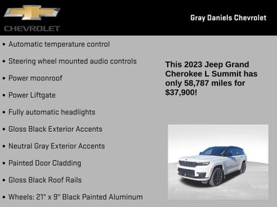 2023 Jeep Grand Cherokee L Summit 4x4