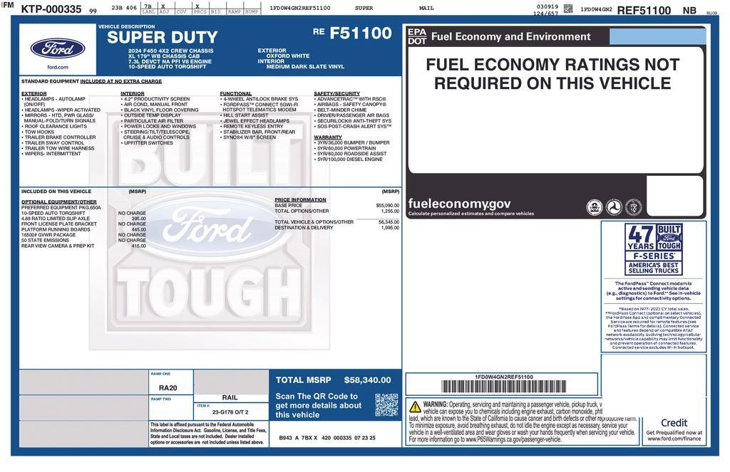 2024 Ford Super Duty F-450 DRW XL