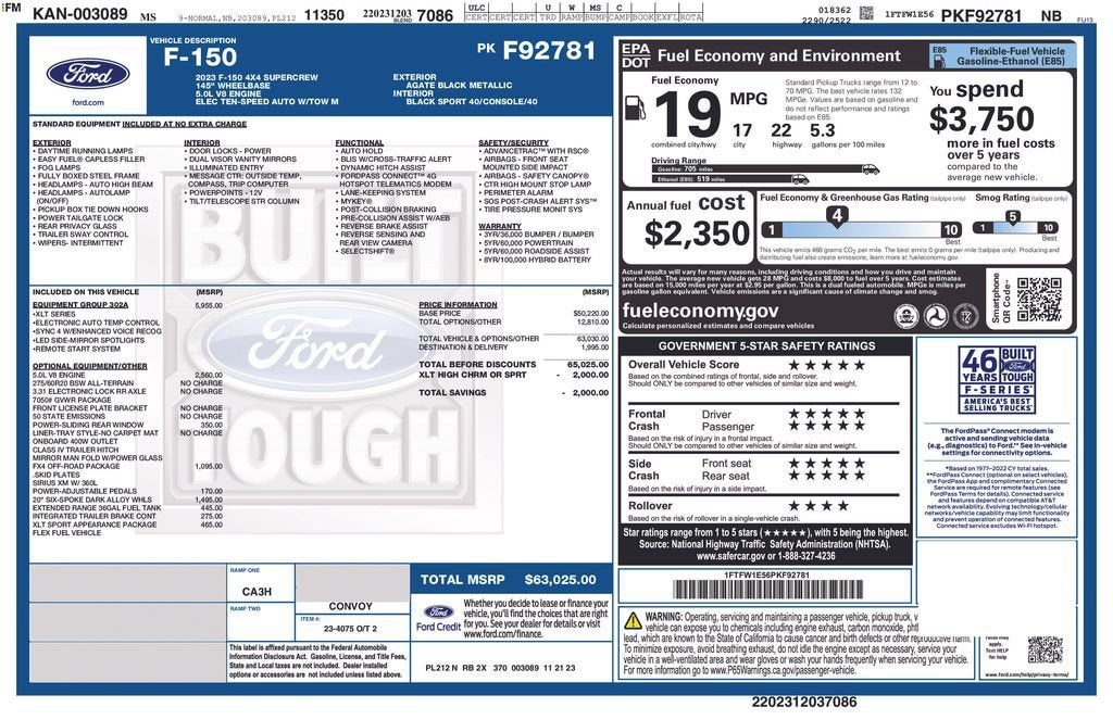 2023 Ford F-150 XL