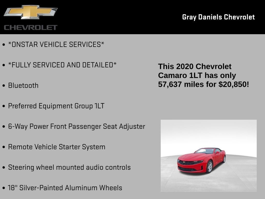 2020 Chevrolet Camaro 1LT