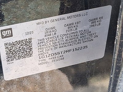 2024 Chevrolet Malibu 1LT