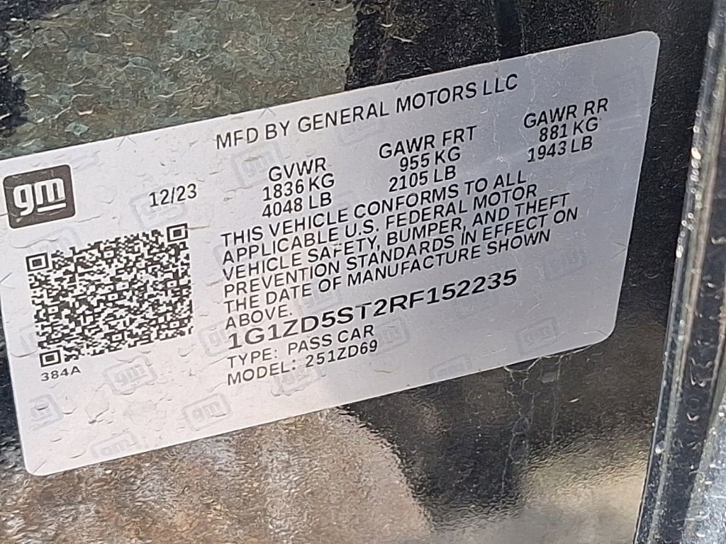 2024 Chevrolet Malibu 1LT