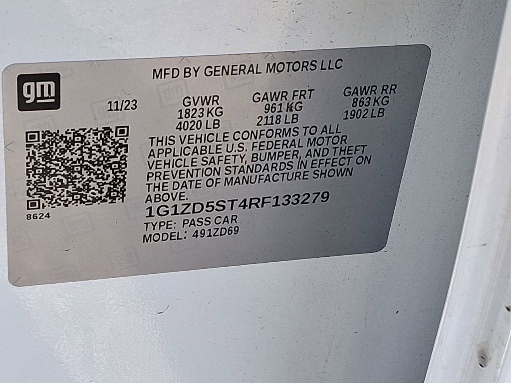 2024 Chevrolet Malibu 1LT