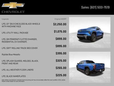 2026 Chevrolet Silverado EV LT - Standard Range