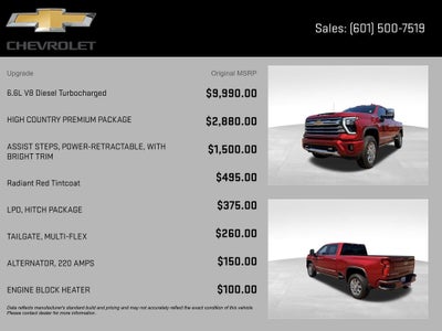 2026 Chevrolet Silverado 2500 HD High Country