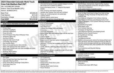 2024 Chevrolet Colorado WT