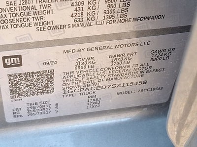 2025 Chevrolet Silverado 1500 LT