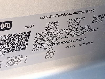 2022 Chevrolet Silverado 1500 LTD Custom