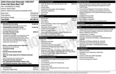 2026 Chevrolet Silverado 1500 RST