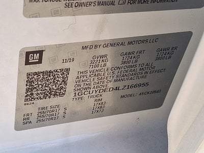 2020 Chevrolet Silverado 1500 LT