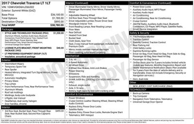 2017 Chevrolet Traverse LT