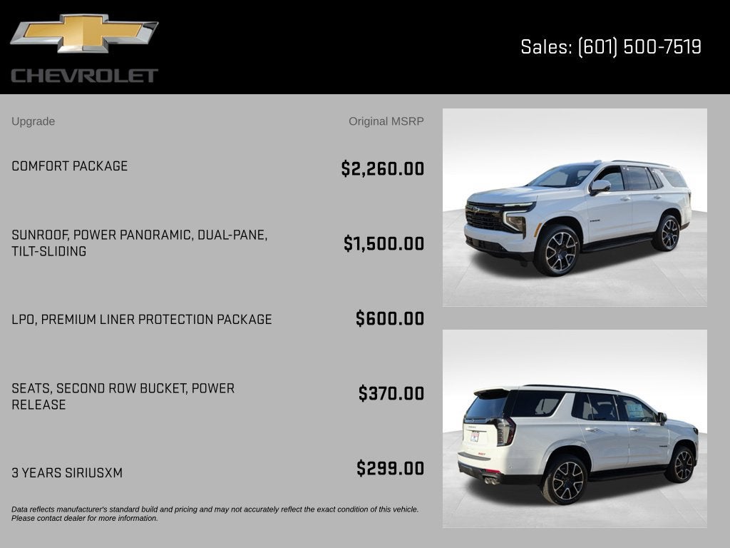 2027 Chevrolet Tahoe RST