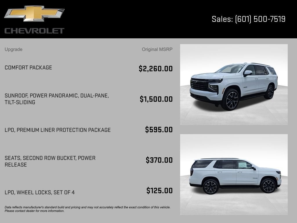 2026 Chevrolet Tahoe RST