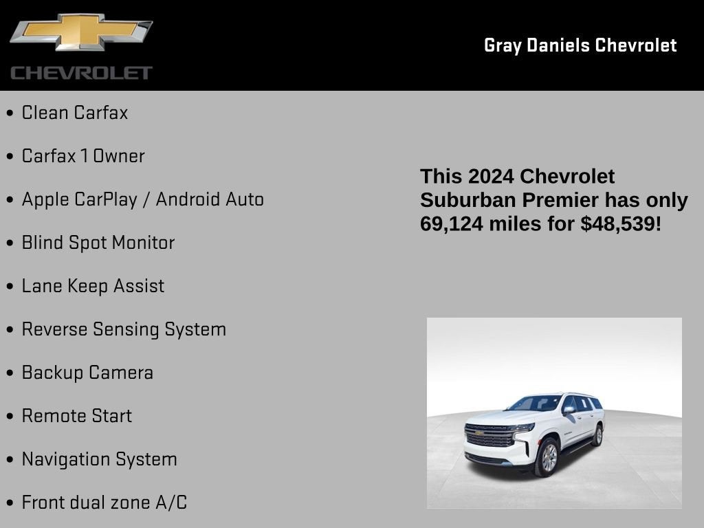 2024 Chevrolet Suburban Premier