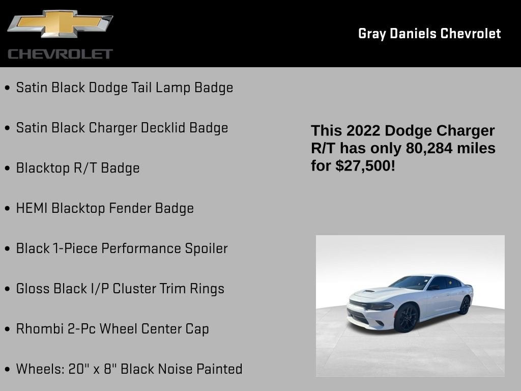 2022 Dodge Charger R/T