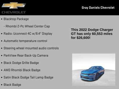2022 Dodge Charger GT AWD