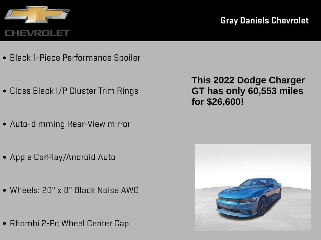 2022 Dodge Charger GT AWD