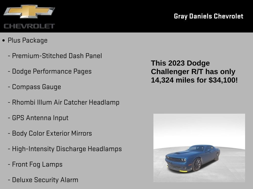 2023 Dodge Challenger R/T