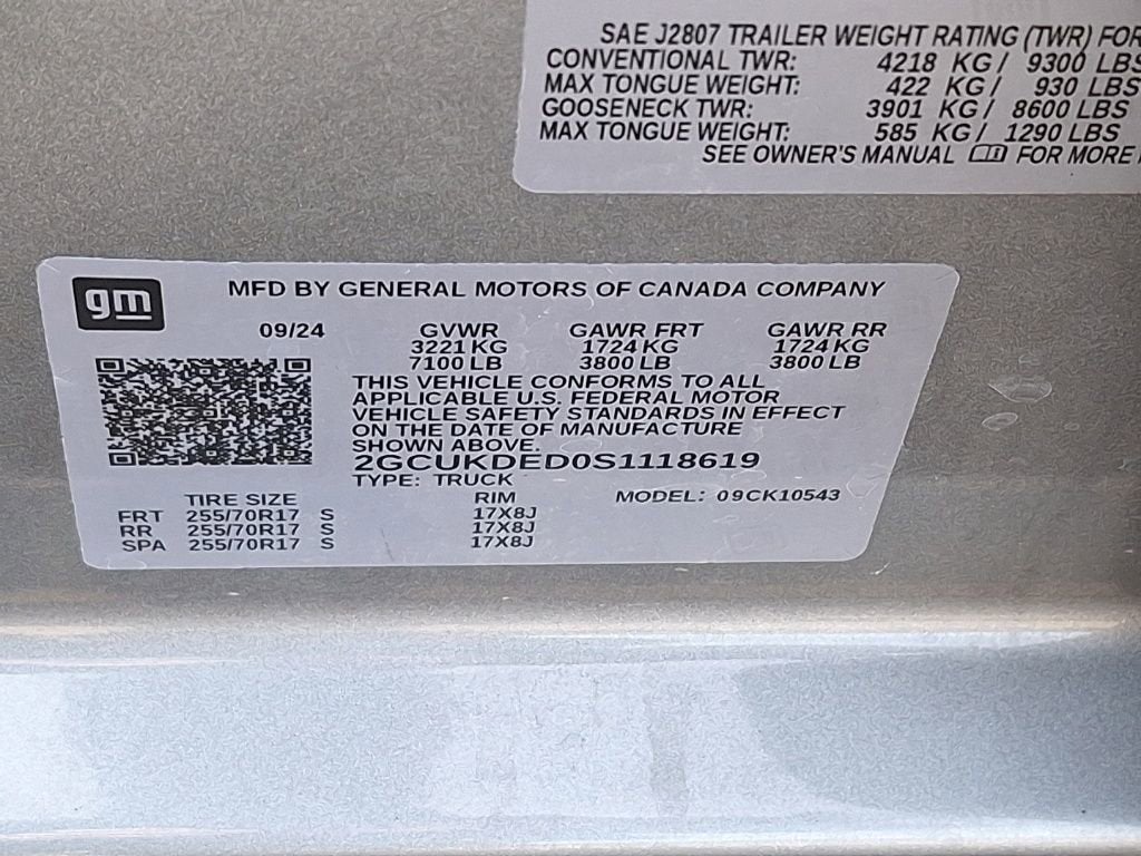 2025 Chevrolet Silverado 1500 LT