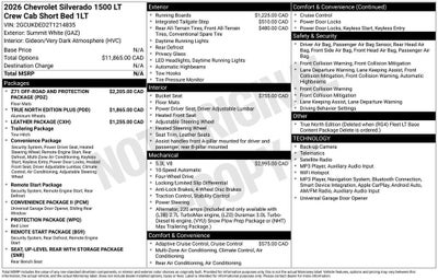 2026 Chevrolet Silverado 1500 LT