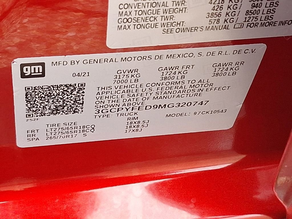 2021 Chevrolet Silverado 1500 LT Trail Boss