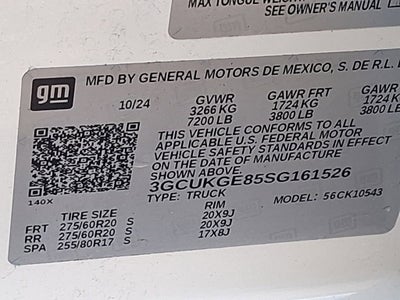 2025 Chevrolet Silverado 1500 LTZ