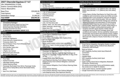2027 Chevrolet Equinox LT