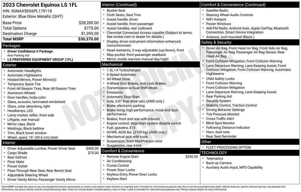 2023 Chevrolet Equinox LS