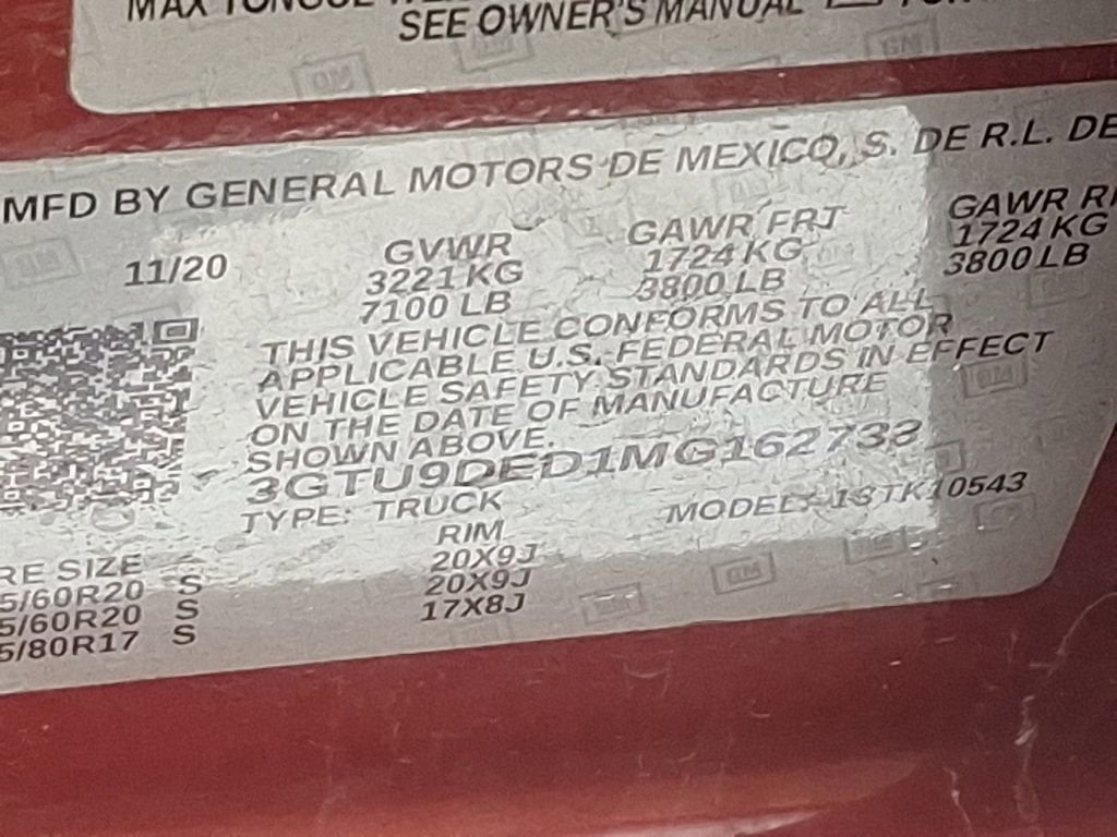 2021 GMC Sierra 1500 SLT