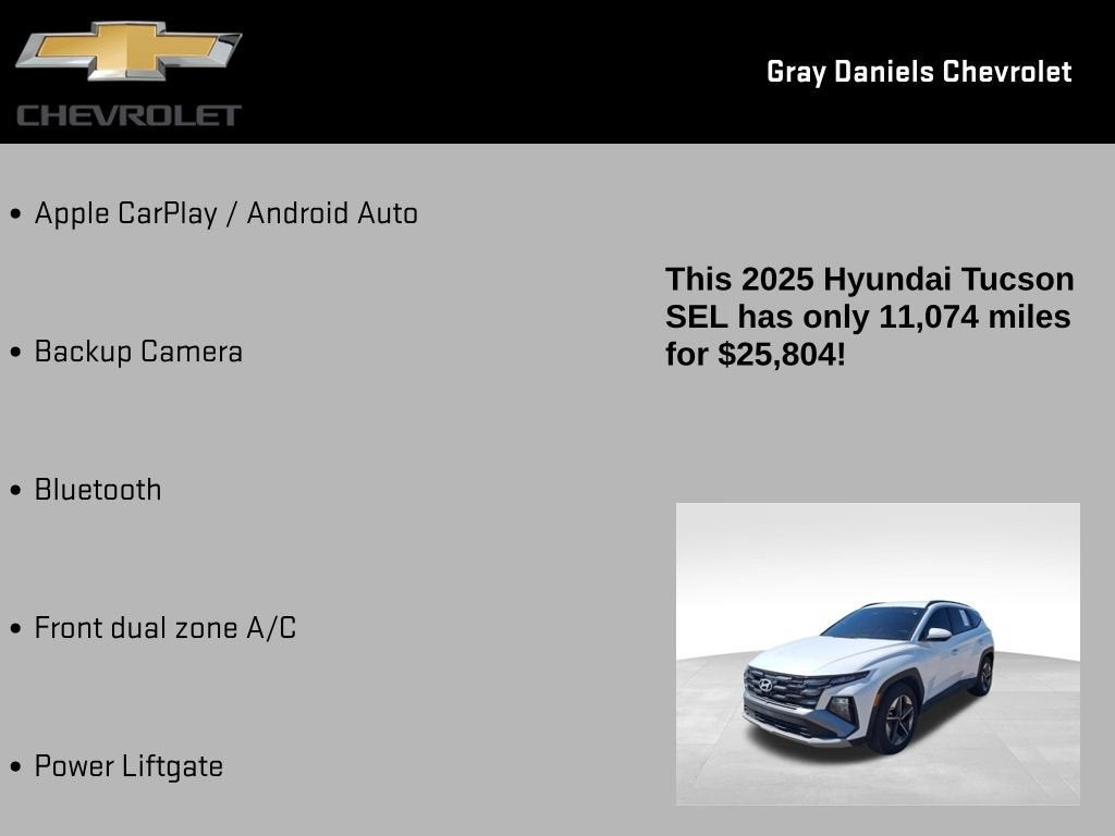 2025 Hyundai Tucson SEL