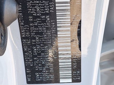 2023 Toyota Camry SE